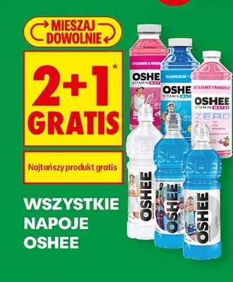 Napój Oshee Vitamin Water Vitamins & Minerals promocja w Biedronka