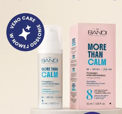 Korygujący krem wzmacniający BB SPF 50+ More Than Calm Bandi promocja w Hebe