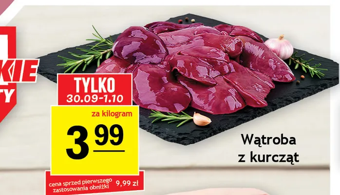 Wątroba z kurcząt promocja w Gram Market