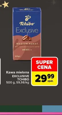 Kawa mielona Exclusive Tchibo promocja w Carrefour