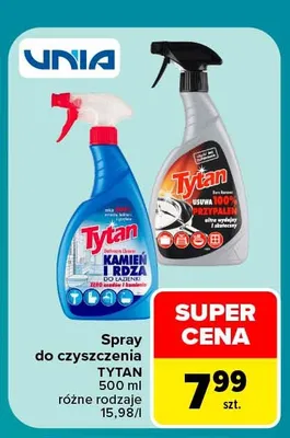 Spray do czyszczenia Tytan przypalenia promocja w Carrefour