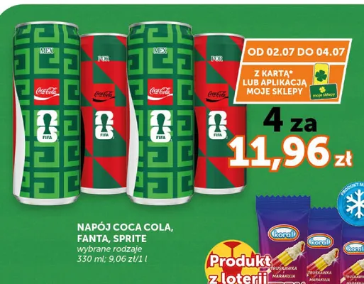 Napój gazowany Coca-Cola promocja w Euro Sklep