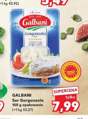 Ser Gorgonzola Galbani promocja w Kaufland