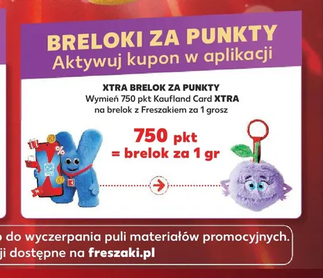 Brelok Rozrabiaki Freszaki promocja w Kaufland