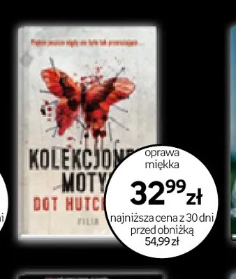 Książka Kolekcjoner motyli Dot Hutchison promocja w Empik