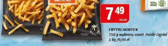 Frytki proste Hortex Polski Ogród promocja w Chorten