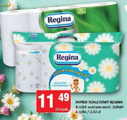 Papier toaletowy Regina promocja w Chorten