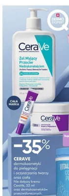 Dermokosmetyki do pielęgnacji i oczyszczania twarzy oraz ciała CERAVE promocja w Super-Pharm