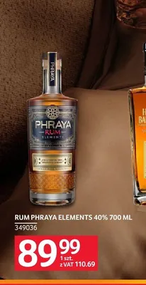 Rum Phraya Elements 40% promocja w Selgros