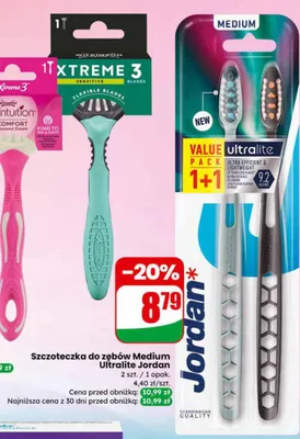 Szczoteczka do zębów Medium promocja w Dino