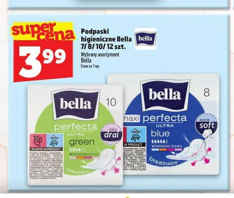 Podpaski higieniczne Bella Perfecta Ultra Blue promocja w TOPAZ