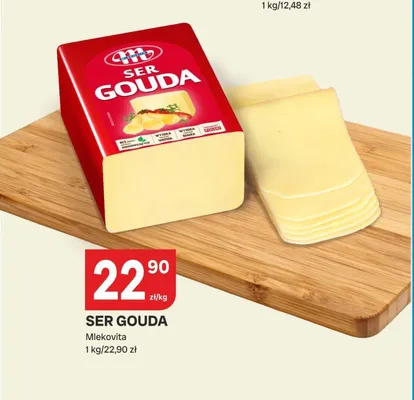 Ser Gouda Mlekovita promocja w Chorten