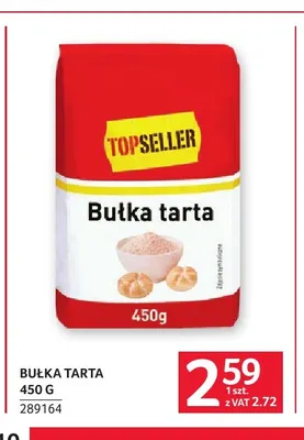 Bułka tarta Topseller promocja w Selgros