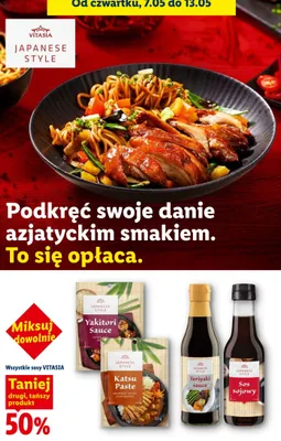 Sos Yakitori Vitasia promocja w Lidl
