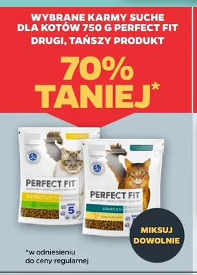 Karma dla kotów Perfect Fit Sensitive promocja w Netto