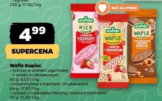 Wafle Kupiec promocja w Netto