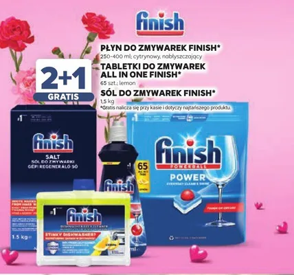 Płyn do zmywarek Finish cytrynowy promocja w Stokrotka