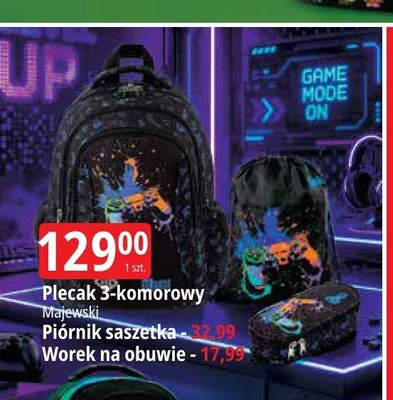 Worek na obuwie Majewski promocja w Leclerc