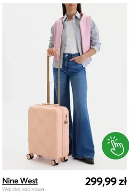 Walizka kabinowa Nine West promocja w eobuwie.pl