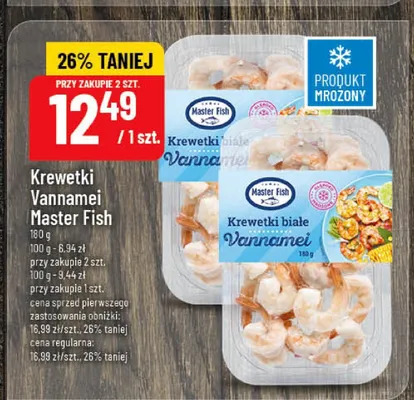 Krewetki Vannamei promocja w POLOmarket