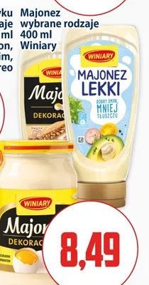 Majonez Lekki Winiary promocja w Kupiec