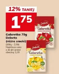 Galaretka 70g (różne smaki) promocja w Hitpol