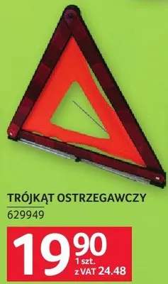 Trójkąt ostrzegawczy promocja w Selgros