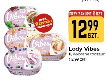 Lody Vibes promocja w Społem Częstochowa
