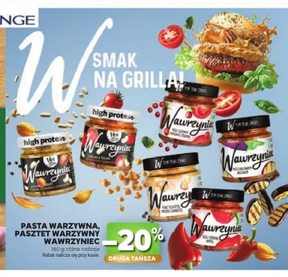 Pasztet warzywny Wawrzyniec promocja w Stokrotka