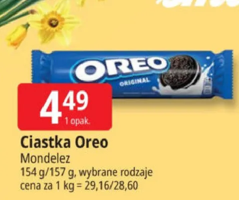 Ciastka Oreo promocja w Leclerc