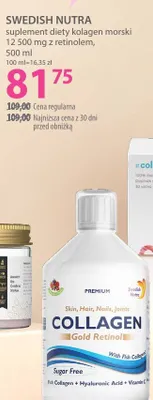 Suplement diety kolagen morski 12500 mg z retinołem promocja w Hebe