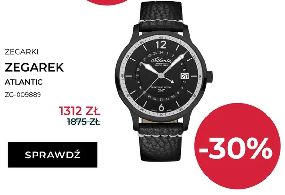 Zegarek Atlantic ZG-009889 promocja w Briju