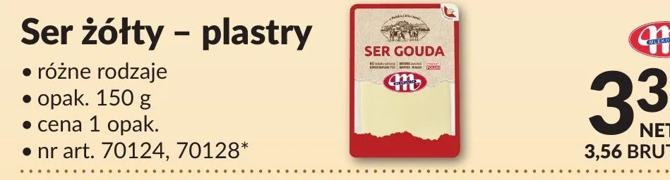 Ser żółty plastry Makro promocja w Makro