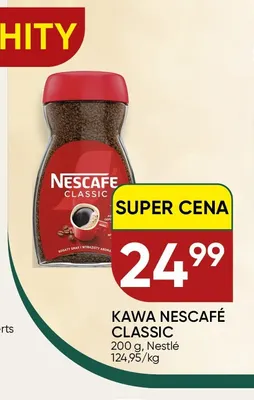 Kawa rozpuszczalna Nescafé Classic promocja w Chata Polska