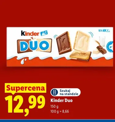 Kinder Duo promocja w Lidl