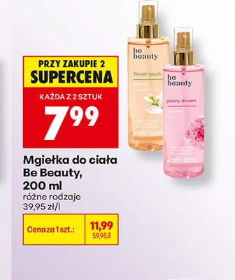 Mgiełka do ciała Be Beauty promocja w Biedronka