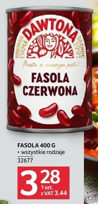 Fasola czerwona Dawtona 400g różne rodzaje promocja w Selgros