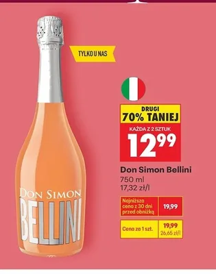 Wino Don Simon Bellini promocja w Biedronka