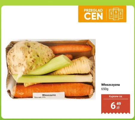 Włoszczyzna 650 g promocja w Dino