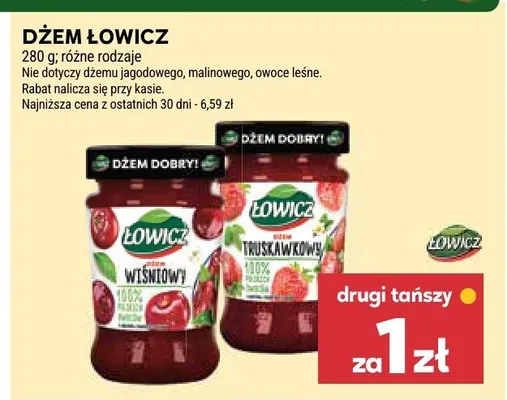 Dżem Łowicz promocja w Stokrotka