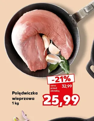 Polędwiczka wieprzowa promocja w Kaufland