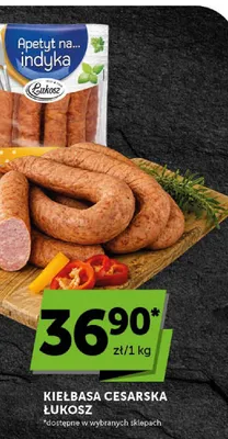 Kiełbasa cesarska Łukosz promocja w Euro Sklep
