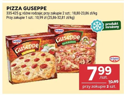 Pizza guseppe promocja w Stokrotka