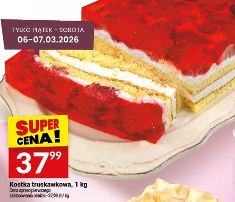 Kostka truskawkowa promocja w Twój Market