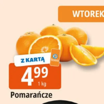 Pomarańcze promocja w Leclerc