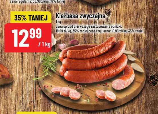 Kiełbasa zwyczajna promocja w POLOmarket