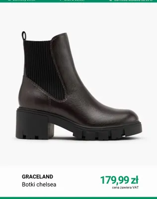 Botki chelsea Graceland promocja w Deichmann
