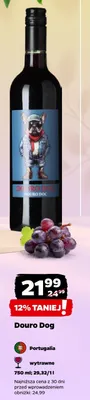 Wino czerwone Douro Dog Douro DOC portugalskie wytrawne promocja w Netto