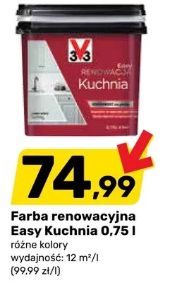 Farba renowacyjna Easy Kuchnia 0,75 l promocja w Bricomarche