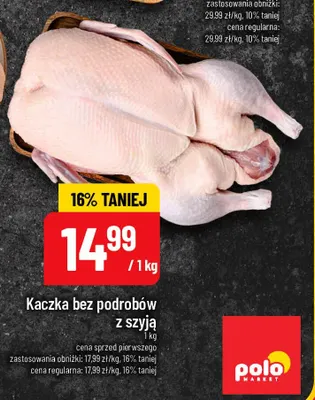 Kaczka bez podrobów z szyją promocja w POLOmarket